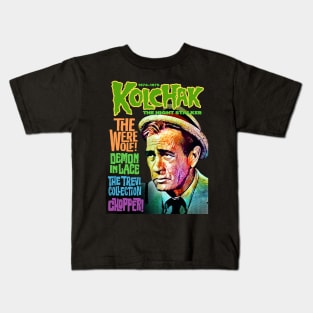 Kolchak The Night Stalker (style 2) by HomeStudio Kids T-Shirt